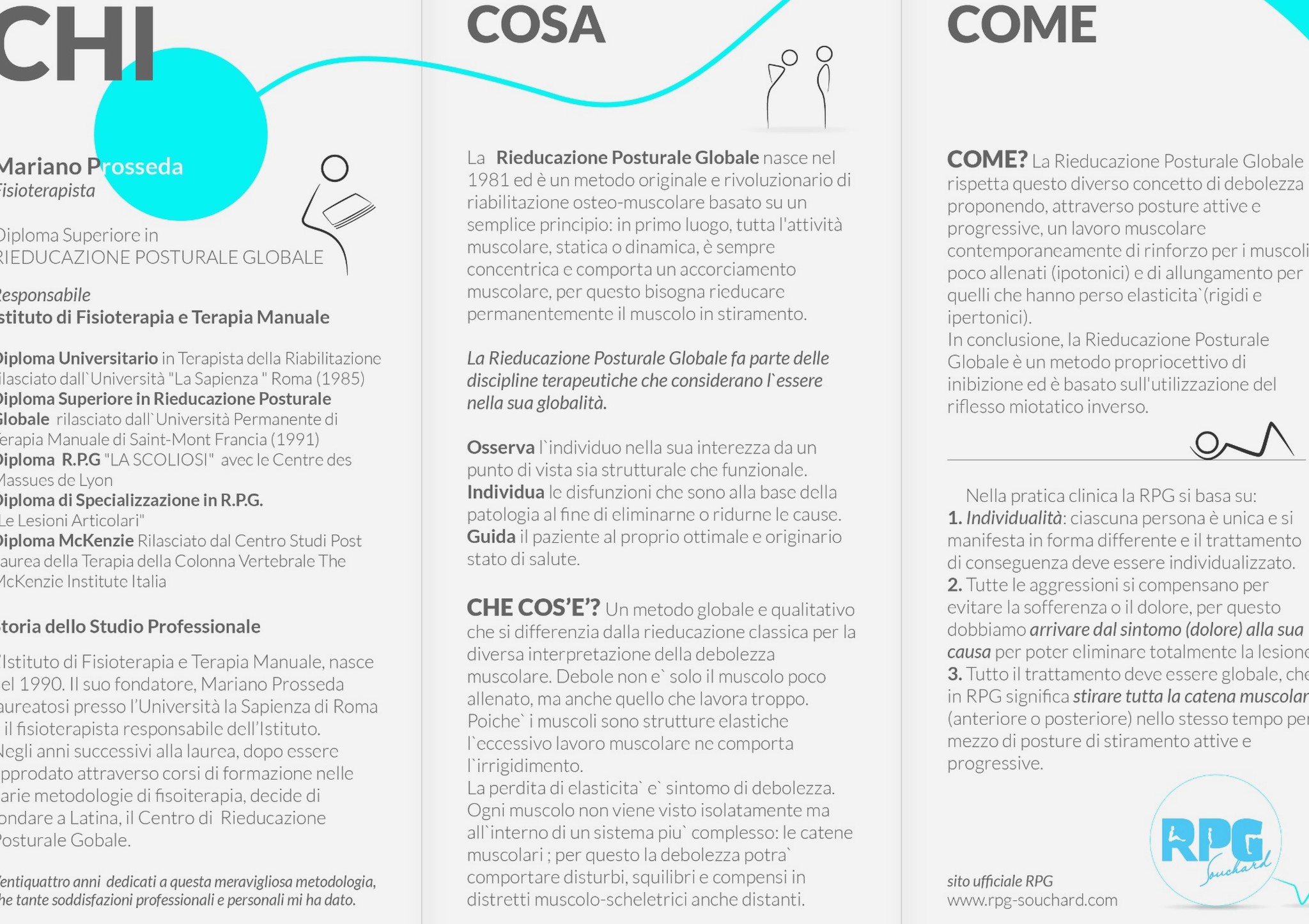 Prenotazione e percorso – informazioni Fisionet