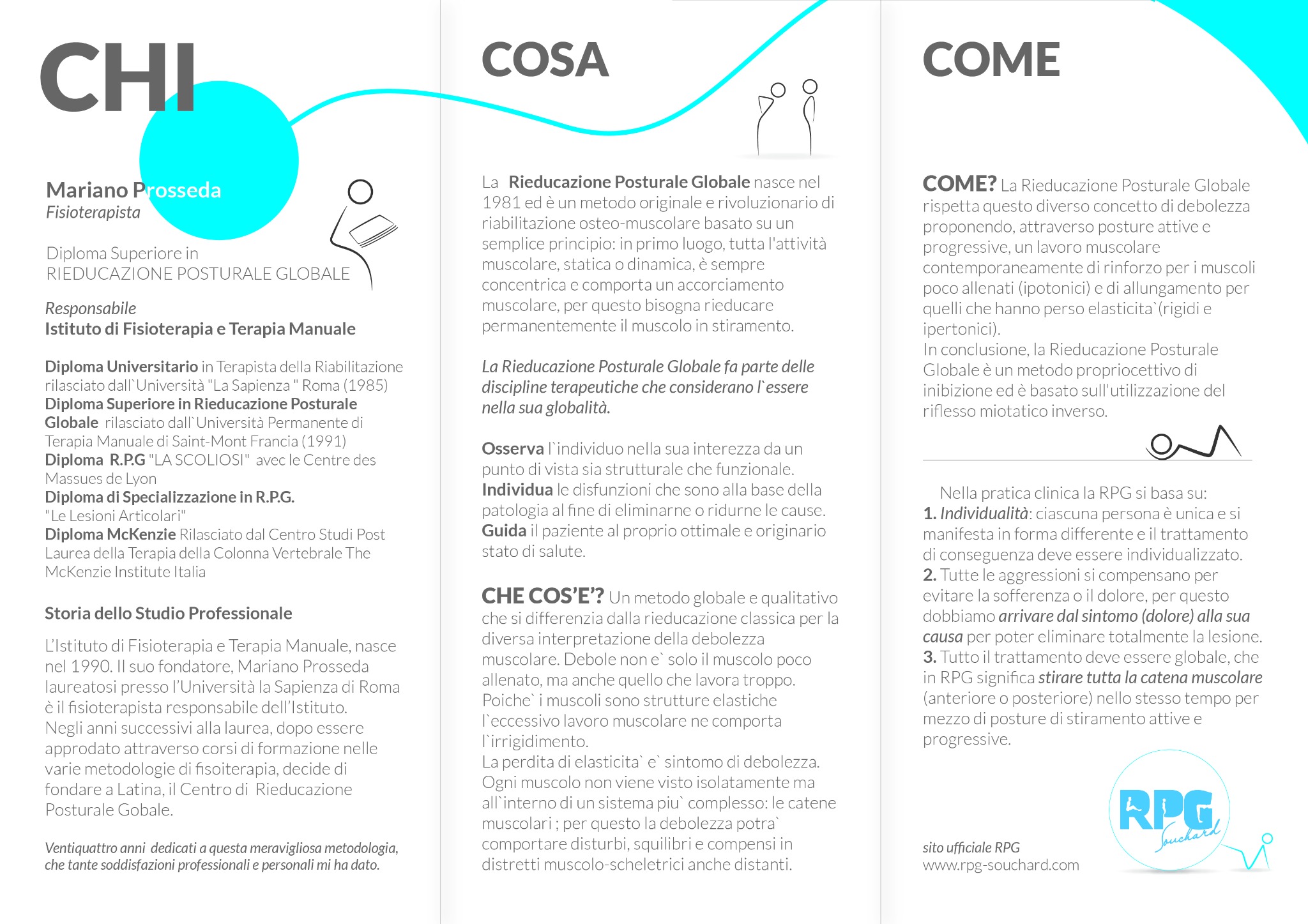 Brochure (Chi / Cosa / Come)